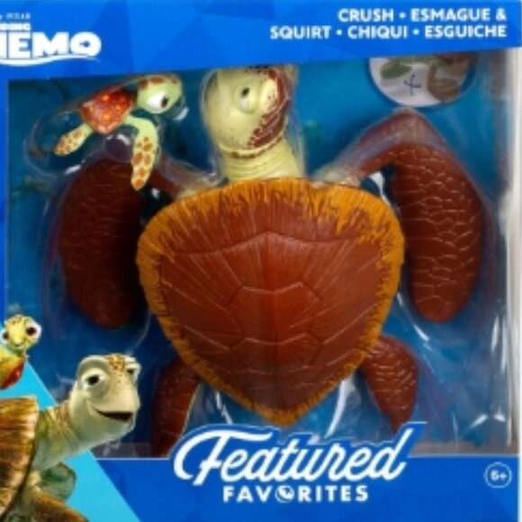 Disney Pixar Crush & Squirt Finding Nemo Action Playset SEALED🆕FAST😮‍💨⚡🚚 - Picture 8 of 16